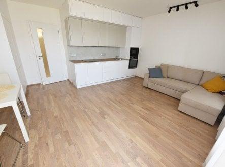 Pronájem nového bytu 1+kk/B, 37,2 m2, ul. Waltariho, P9 – Hloubětín